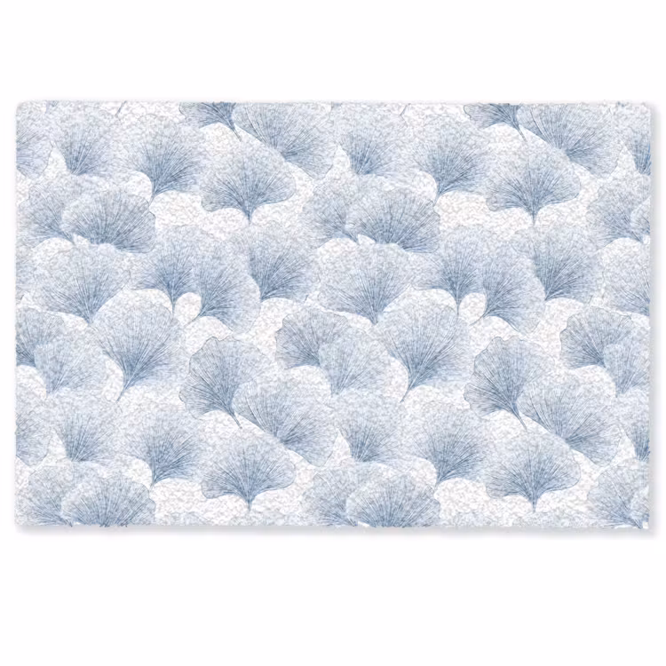 Deurmat - Waaier - Modern - Blauw — 1