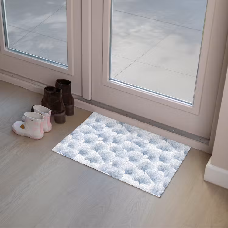 Deurmat - Waaier - Modern - Blauw — 8