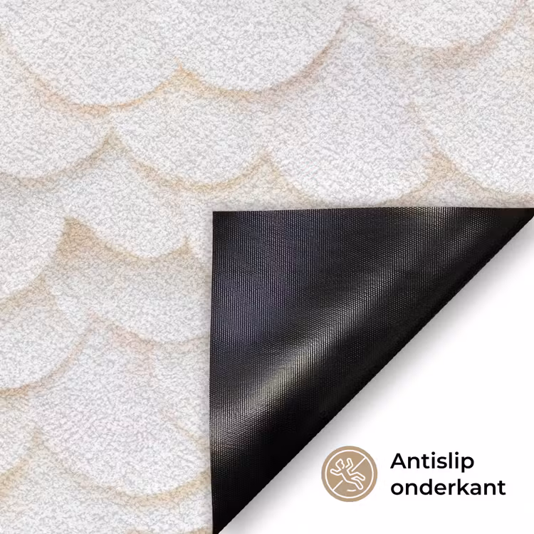 Deurmat - Schubben - Wit - Elegant — 6