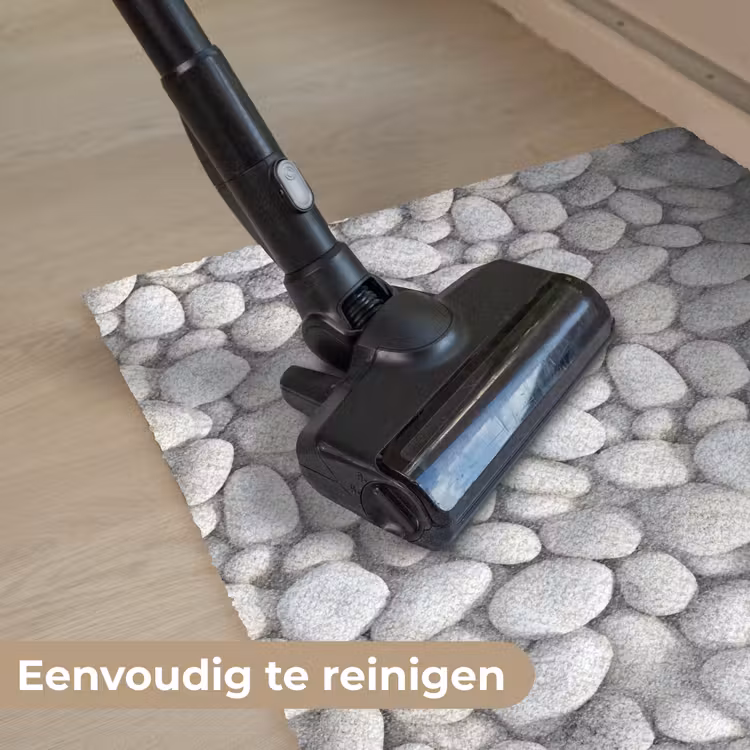 Deurmat - Steentjes - Grijs - Ovaal — 9