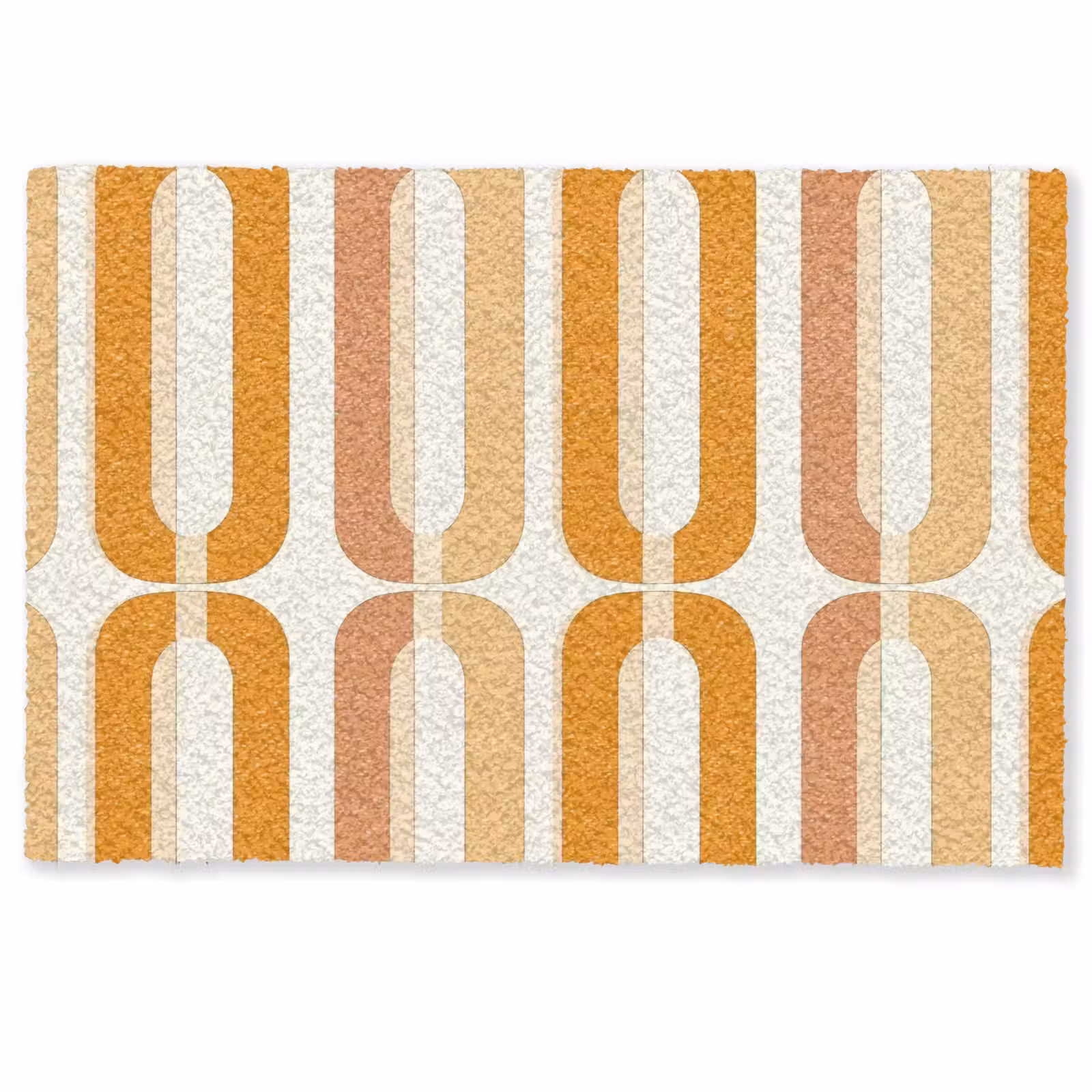 Deurmat - U-vorm - Retro - Oranje — 1