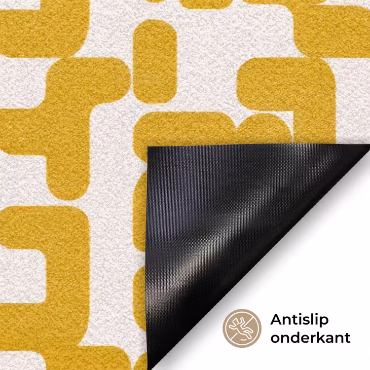 Deurmat - Geel - Beige - Patroon — 6