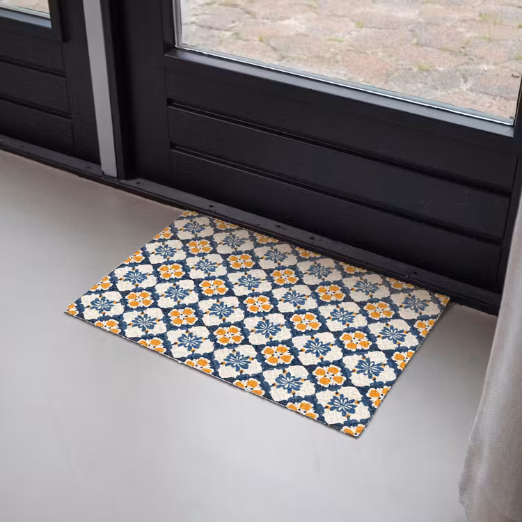 Deurmat - Klassiek - Geometrisch - Blauw — 2
