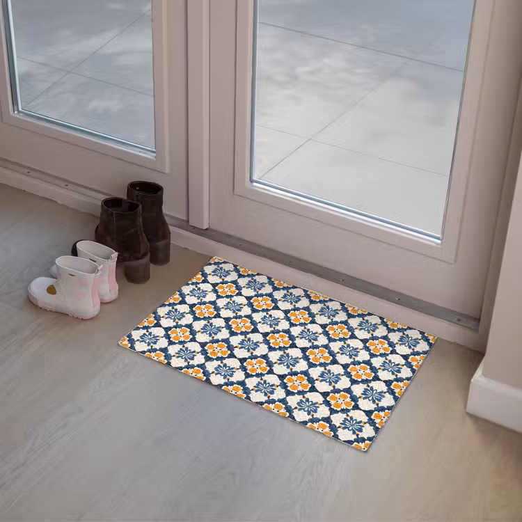 Deurmat - Klassiek - Geometrisch - Blauw — 8