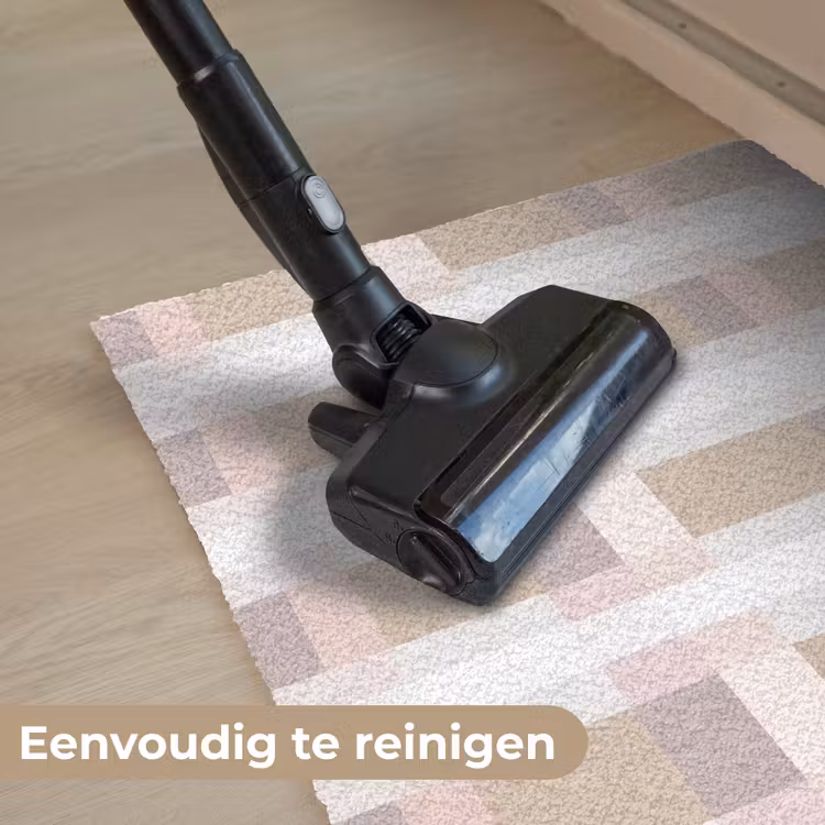 Deurmat - Ruitpatroon - Aardetinten - Minimalistisch — 9
