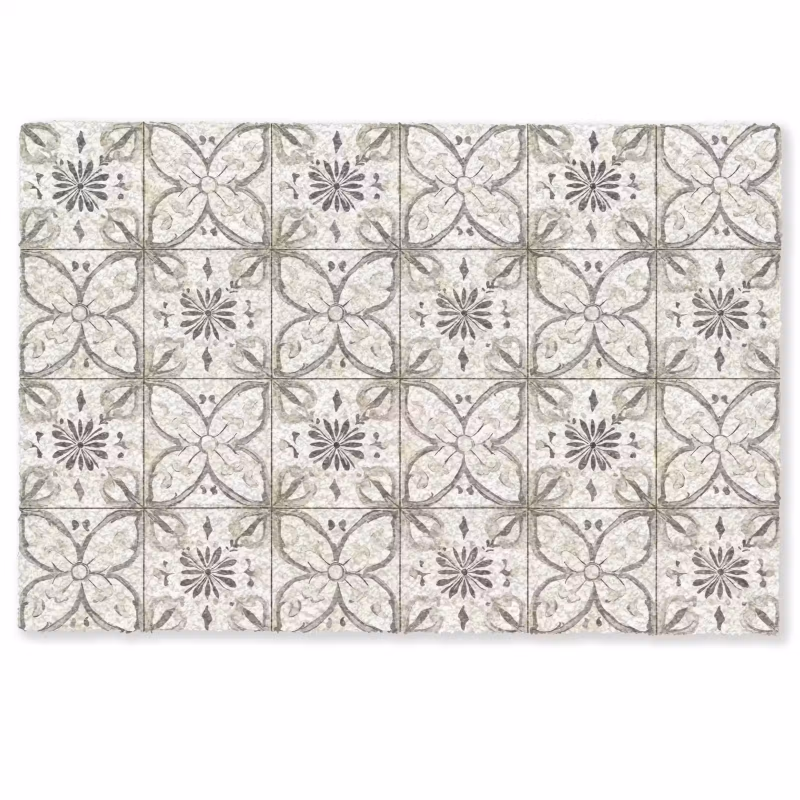 Deurmat - Antiek - Tegel - Beige — 1