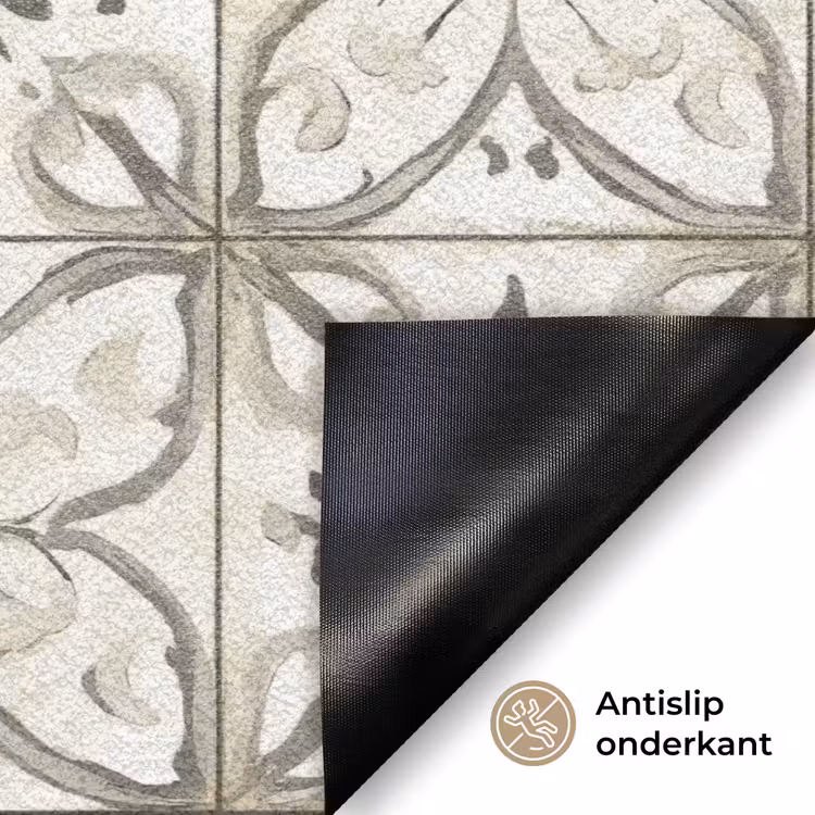 Deurmat - Antiek - Tegel - Beige — 6