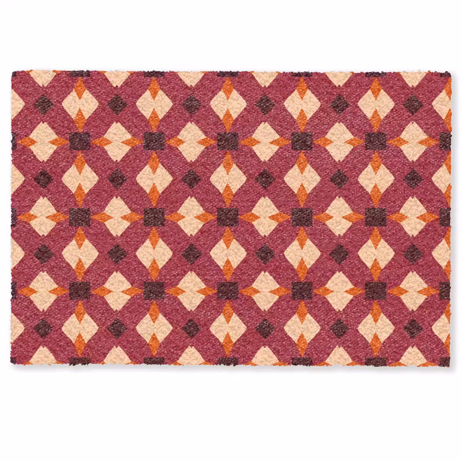 Deurmat - Retro - Patroon - Kleurrijk — 1