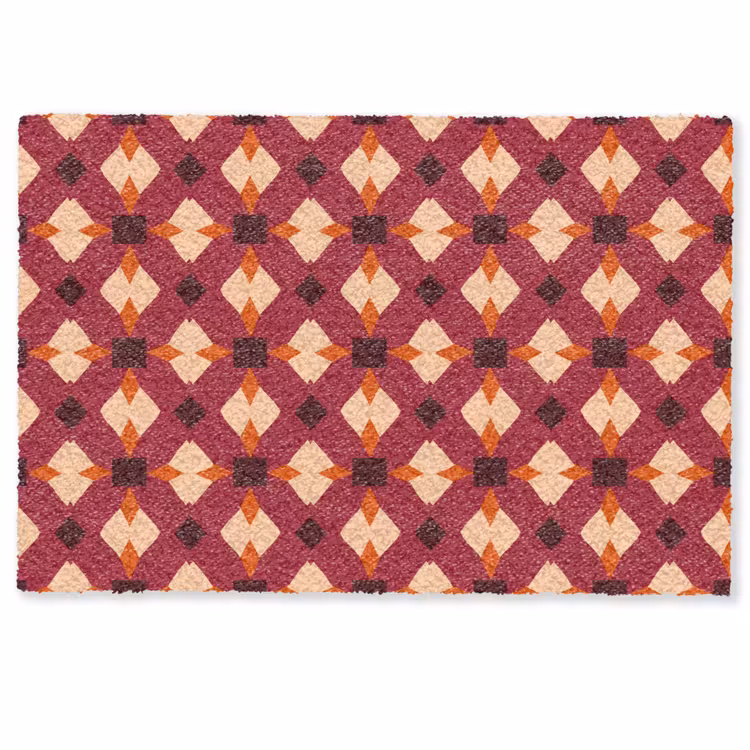 Deurmat - Retro - Patroon - Kleurrijk — 1