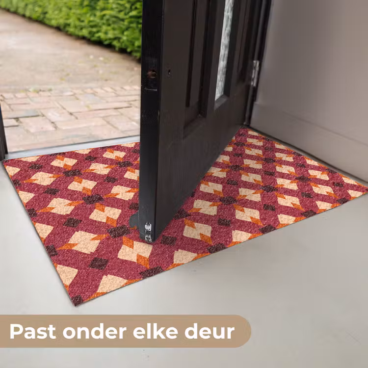 Deurmat - Retro - Patroon - Kleurrijk — 7