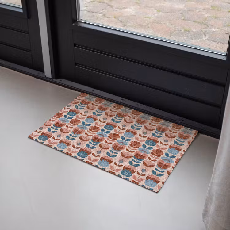 Deurmat - Vintage - Motief - Kleurrijk — 2