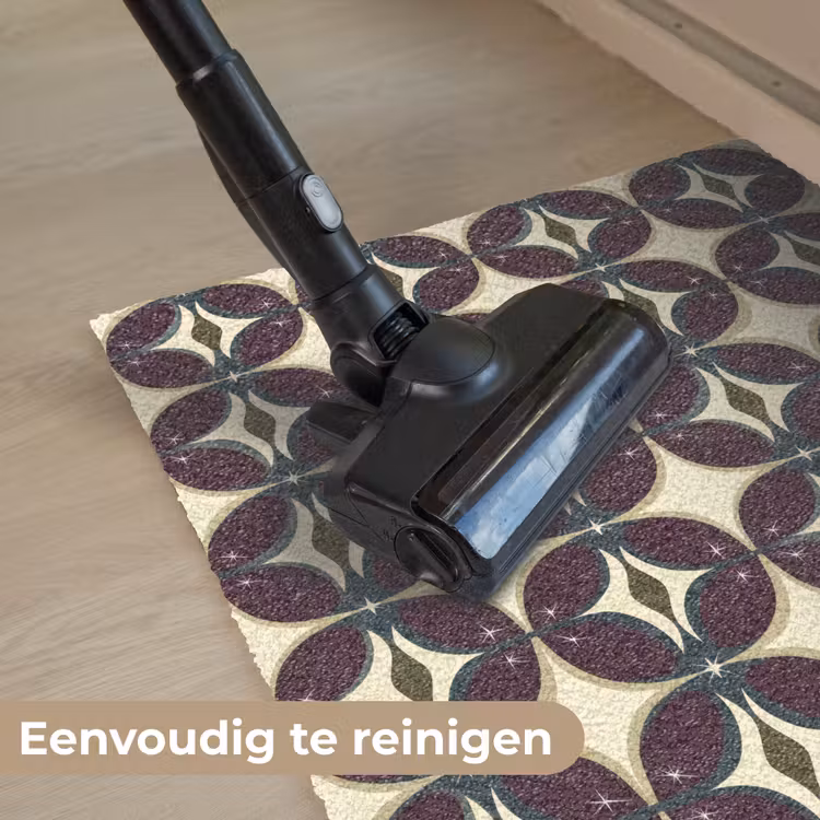 Deurmat - Cirkel - Retro - Kleurrijk — 9