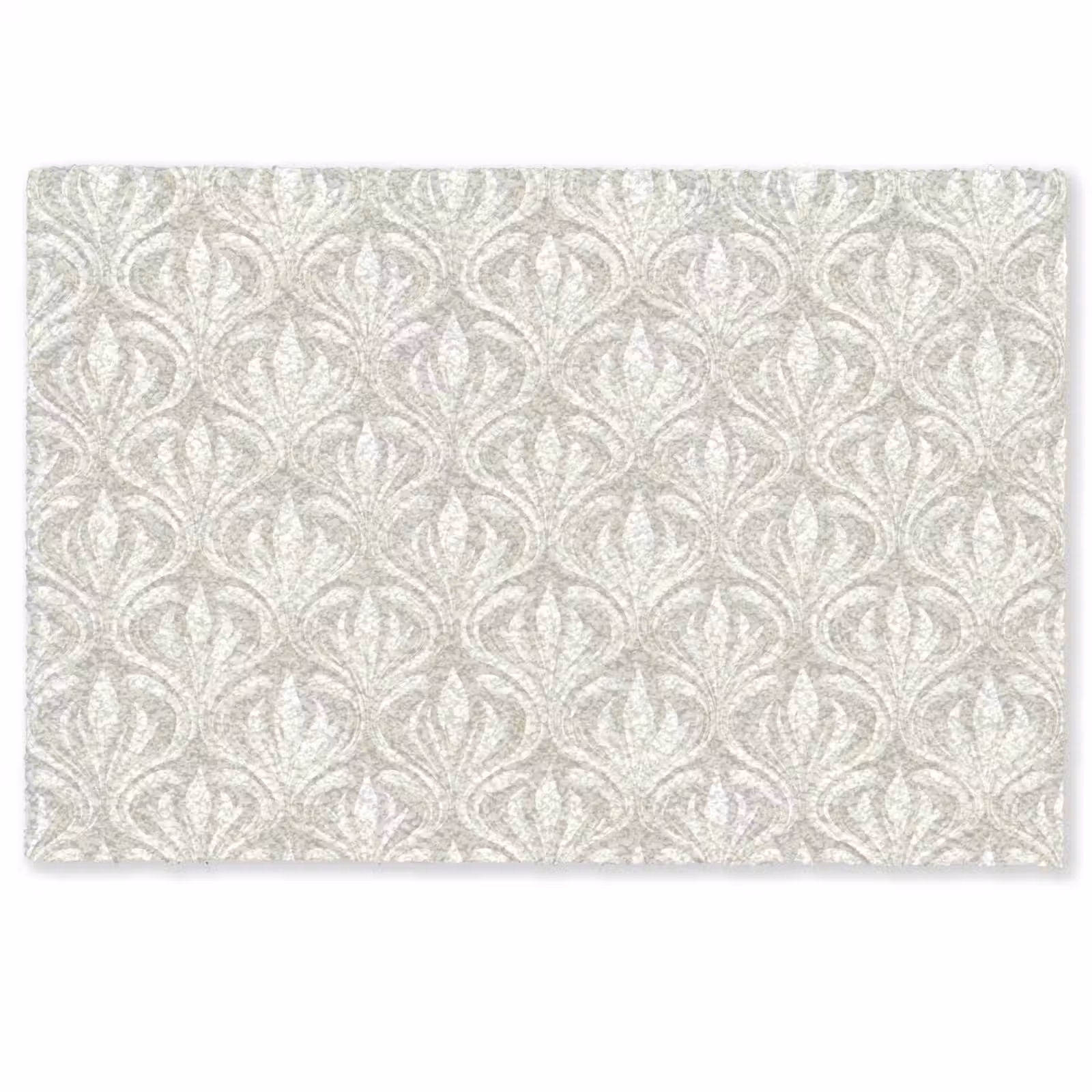Deurmat - Barok - Patroon - Beige — 1
