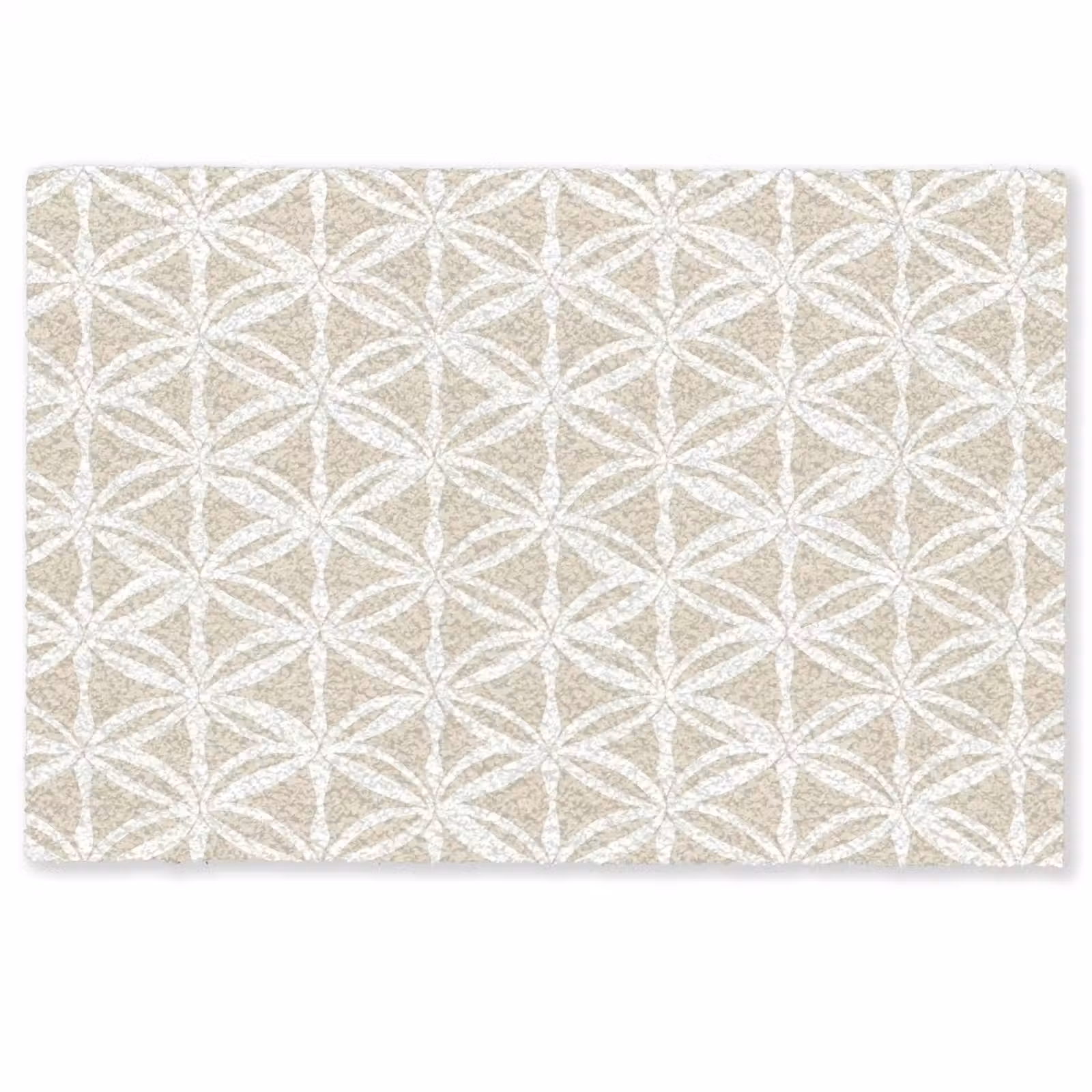 Deurmat - Motief - Modern - Beige — 1