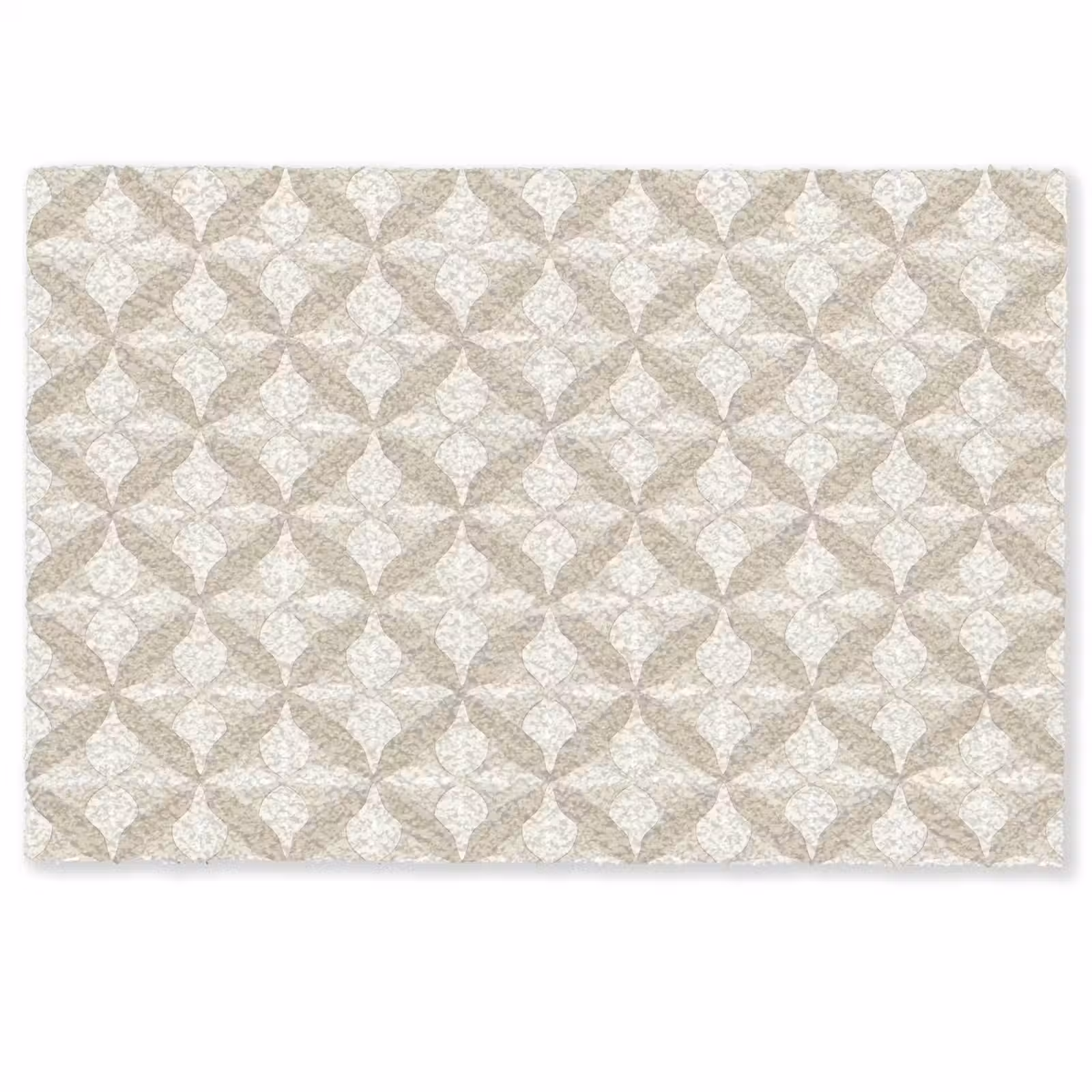 Deurmat - Patroon - Klassiek - Beige — 1