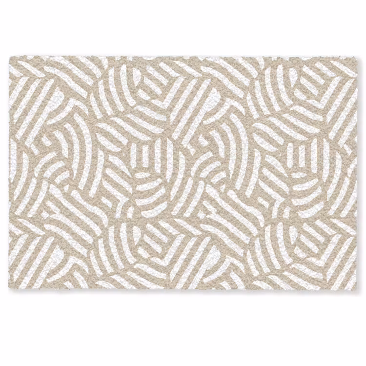 Deurmat - Abstract - Modern - Beige — 1