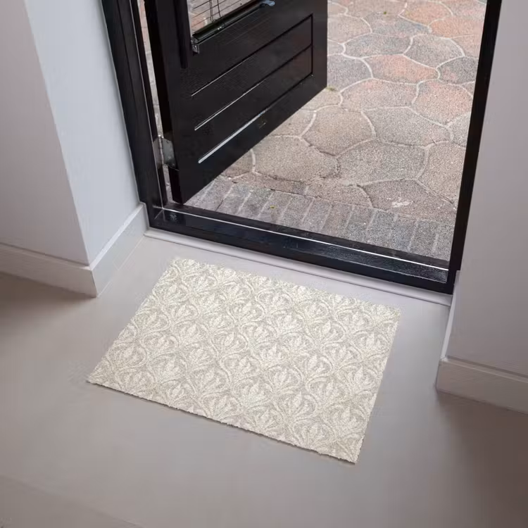 Deurmat - Barok - Patroon - Beige — 4
