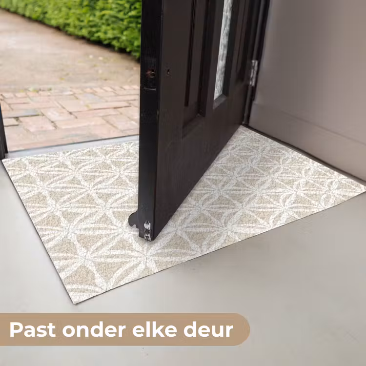 Deurmat - Motief - Modern - Beige — 7