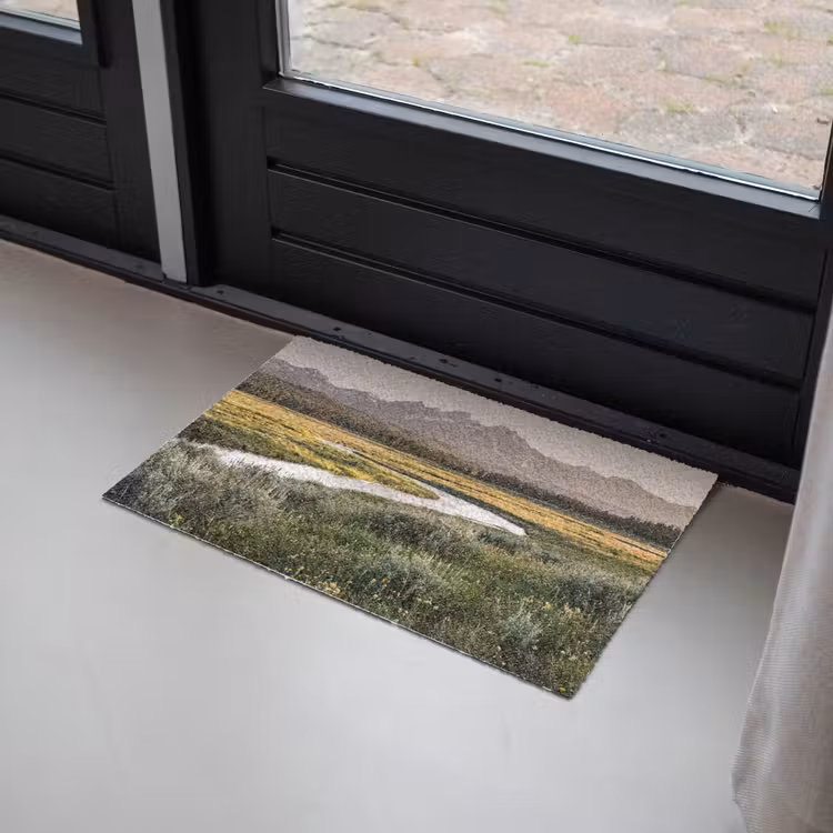 Deurmat - Berglandschap - Rivier - Bos — 2