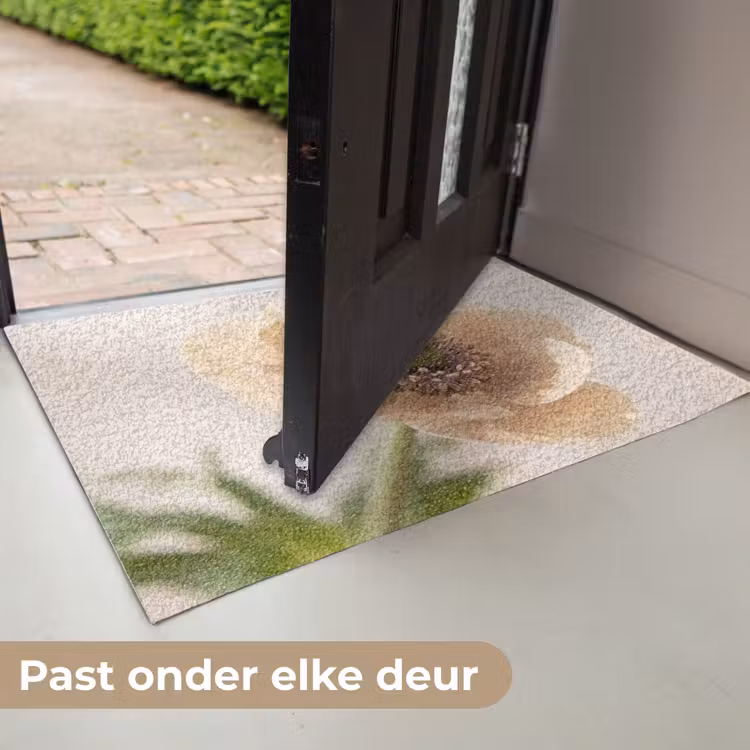 Deurmat - Bloem - Minimalistisch - Groen — 7