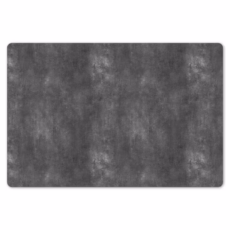 Placemat - 6 stuks - Donkergrijs - Ruw - Beton — 7