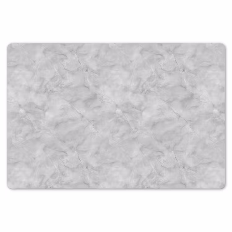 Placemat - 6 stuks - Grijs - Marmer - Mat — 7