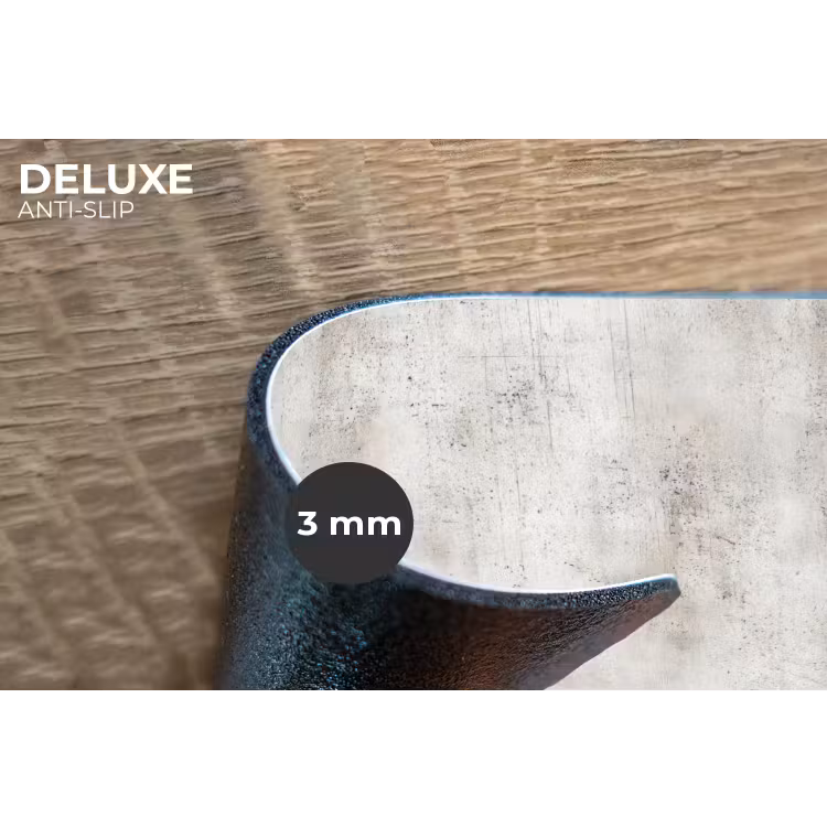 Placemat - 6 stuks - Grijs - Beton - Verweerd — 4
