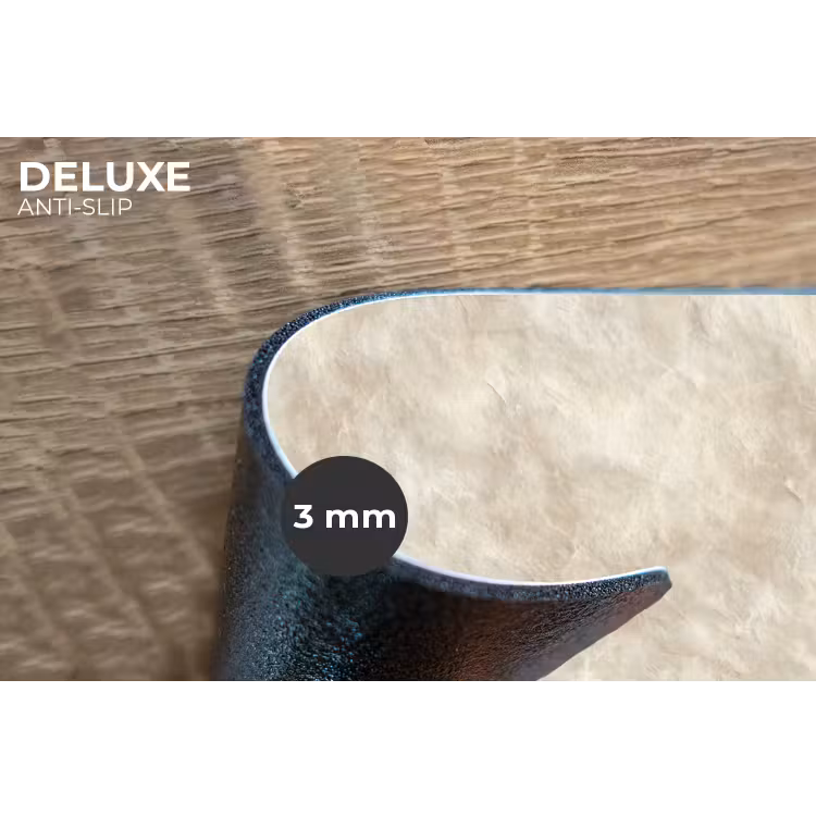 Placemat - 6 stuks - Beige - Reliëfstructuur - Natuursteen — 4
