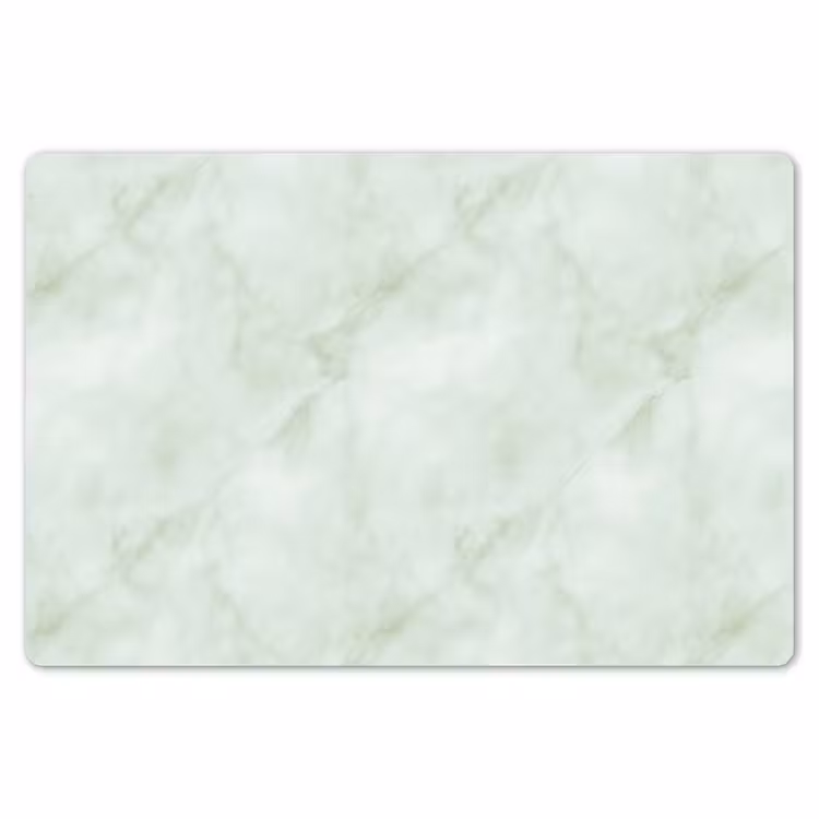 Placemat - 6 stuks - Groen - Marmer - Vloeiende aders — 7