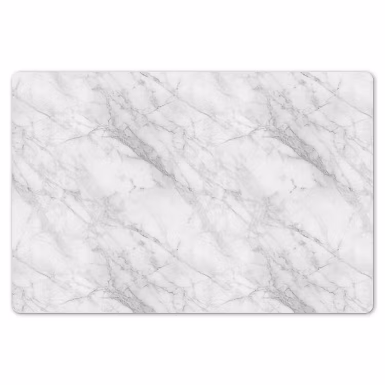 Placemat - 6 stuks - Klassiek - Marmer - Grijs — 7