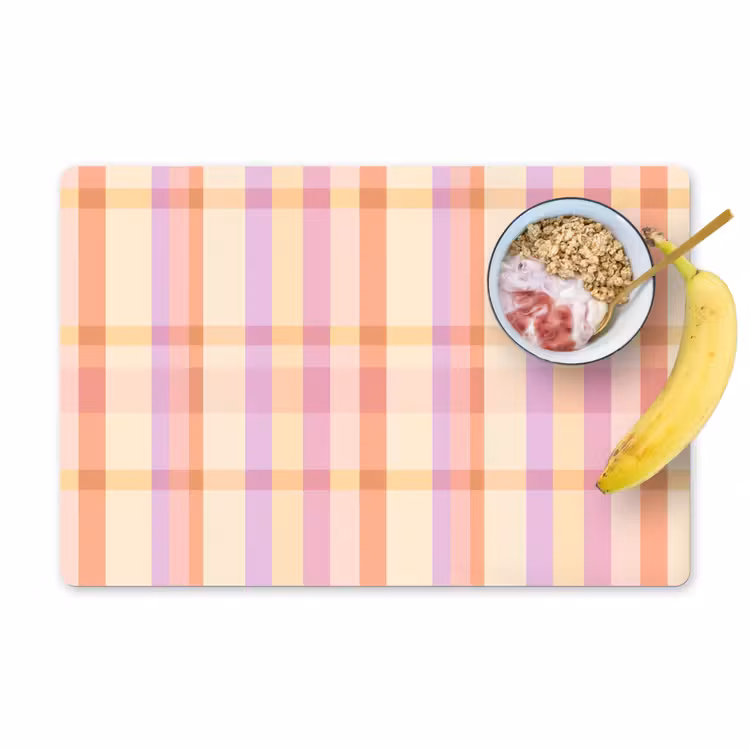 Placemat - 6 stuks - Pastel - uitpatroon - Geometrisch — 1