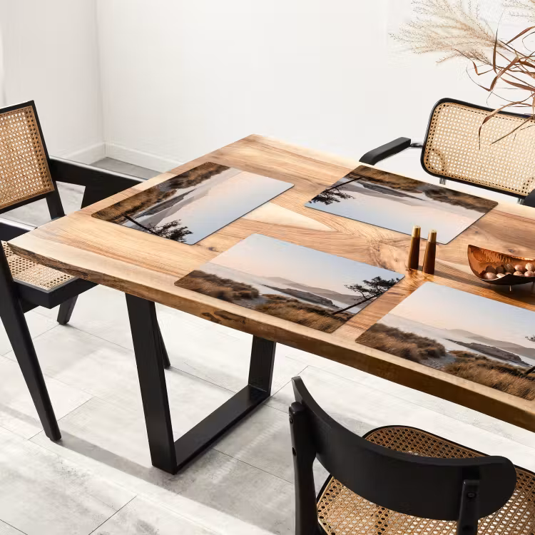 Placemat - 6 stuks - Landschap - Kust - Duinen — 5
