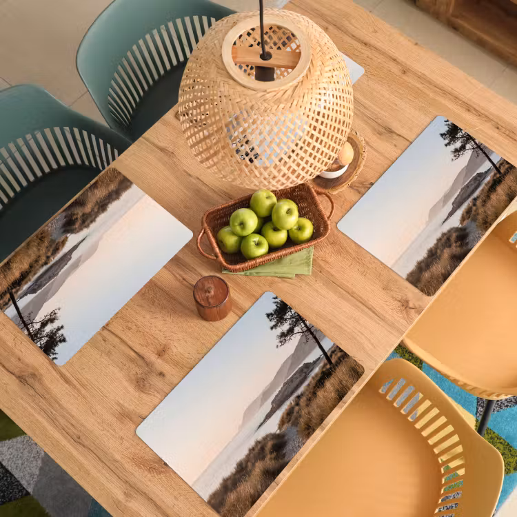 Placemat - 6 stuks - Landschap - Kust - Duinen — 6