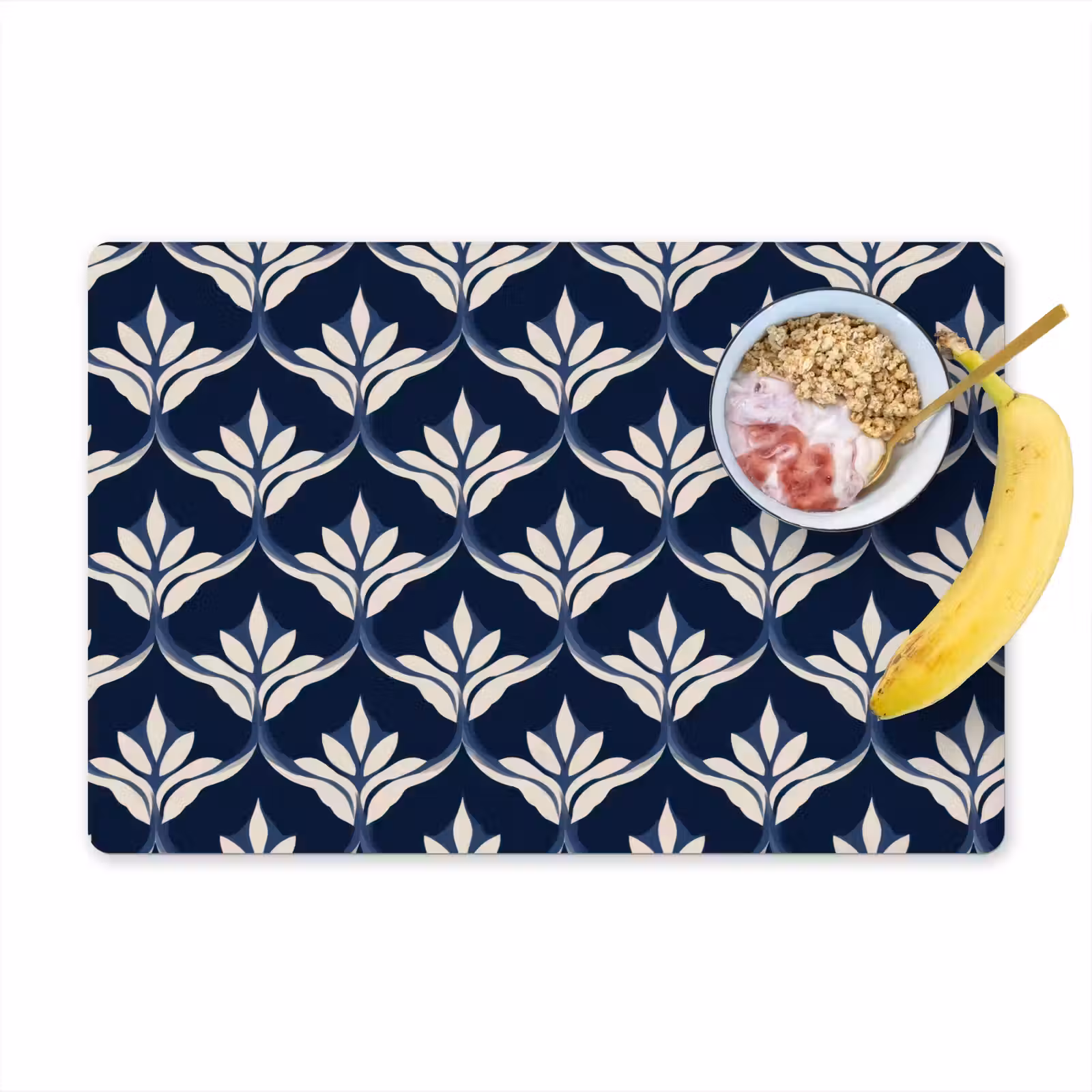 Placemat - 6 stuks - Modern - Ontwerp - Blauw — 1