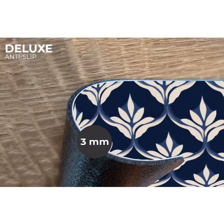 Placemat - 6 stuks - Modern - Ontwerp - Blauw — 4
