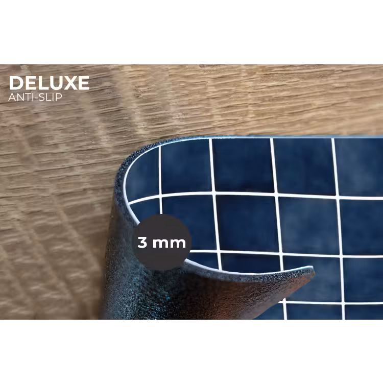 Placemat - 6 stuks - Tegel - Modern - Blauw — 4