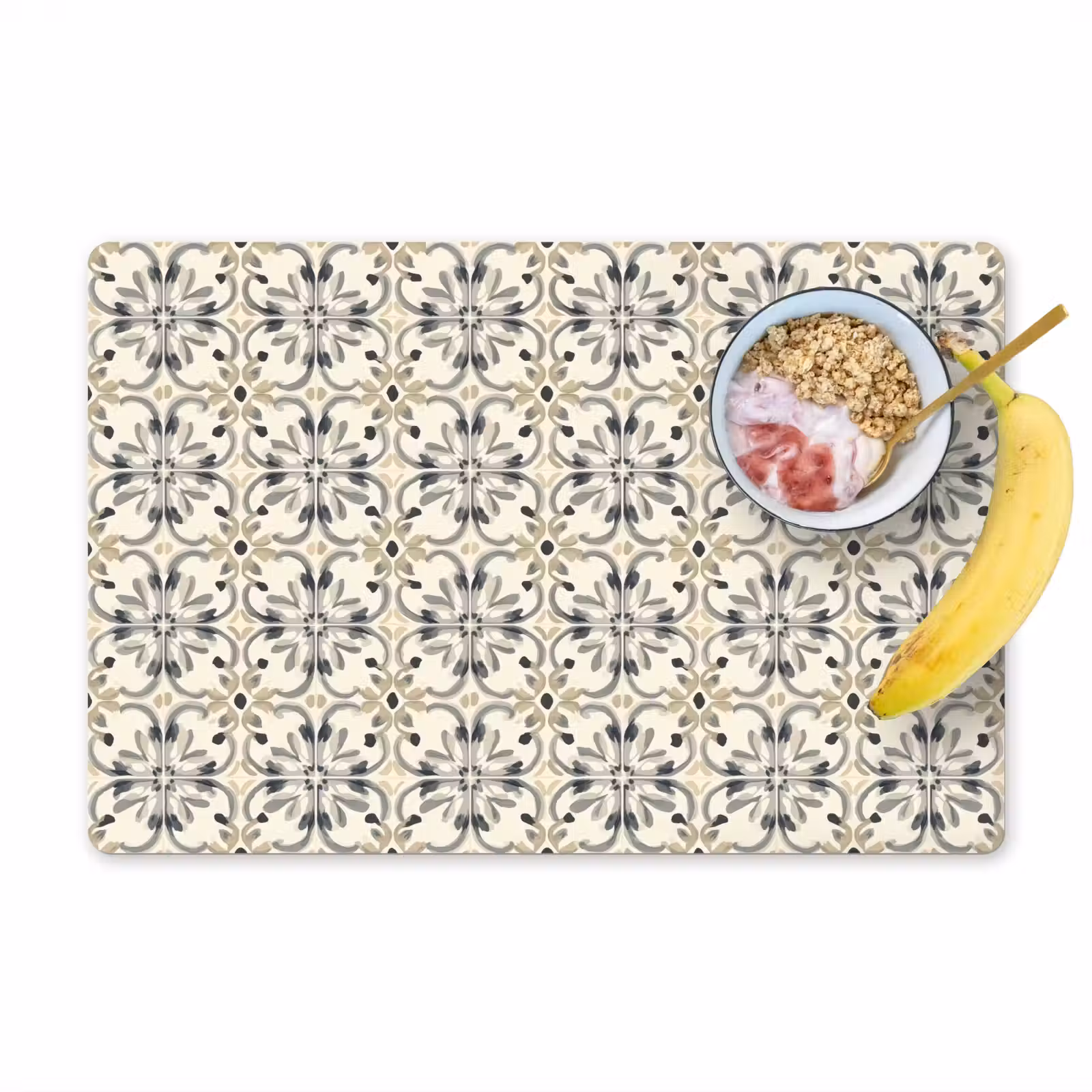 Placemat - 6 stuks - Floraal - Patroon - Kleurrijk — 1