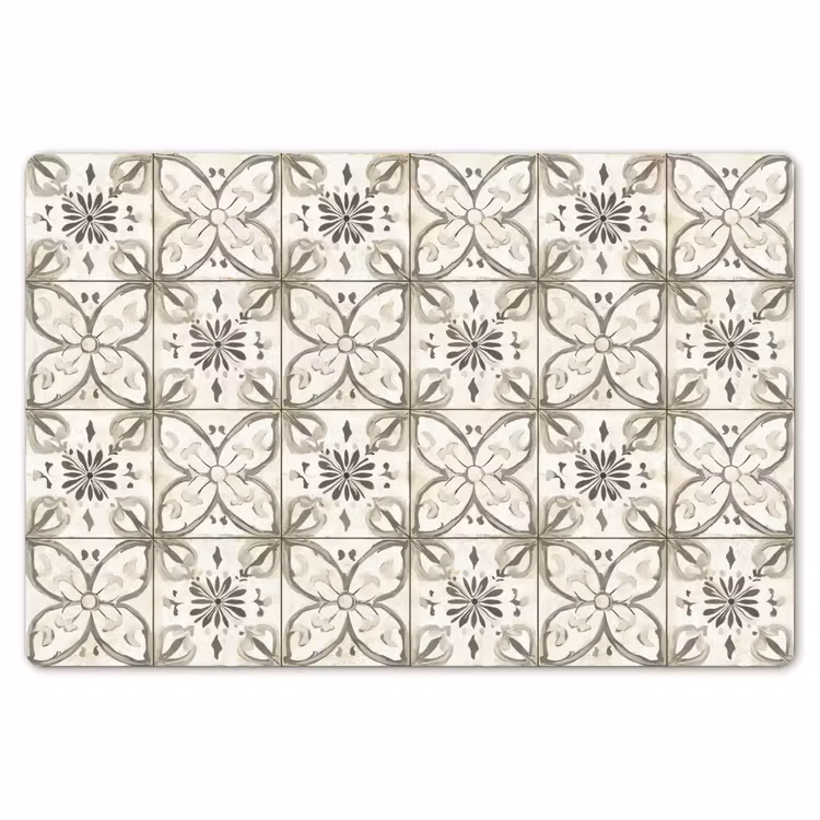 Placemat - 6 stuks - Antiek - Tegel - Beige — 7