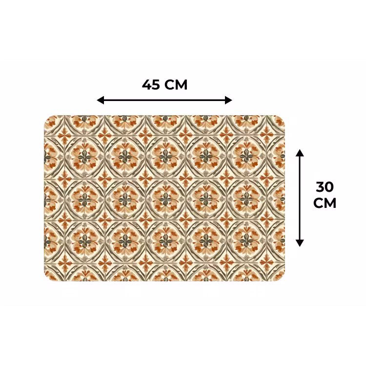 Placemat - 6 stuks - Elegant - Antiek - Kleurrijk — 3