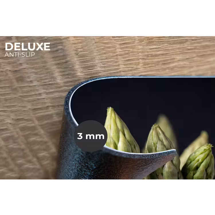 Placemat - 6 stuks - Asperges - Groen - Zwart — 4