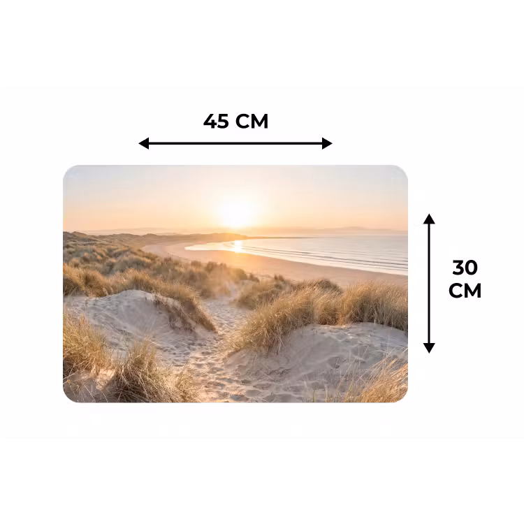 Placemat - 6 stuks - Duinen - Strand - Zee — 3