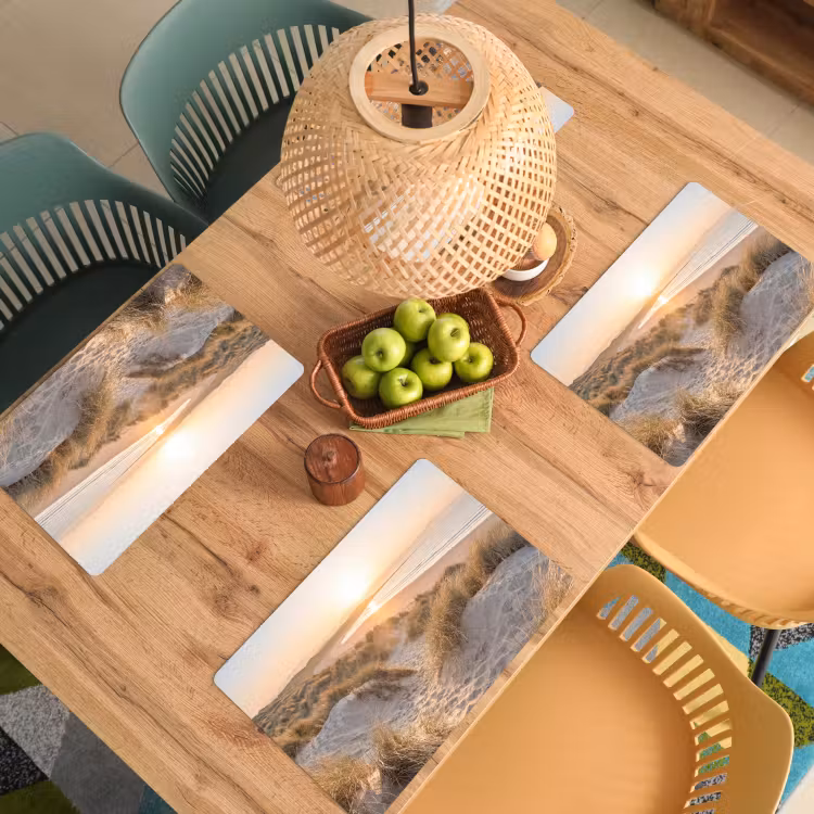 Placemat - 6 stuks - Duinen - Strand - Zee — 6