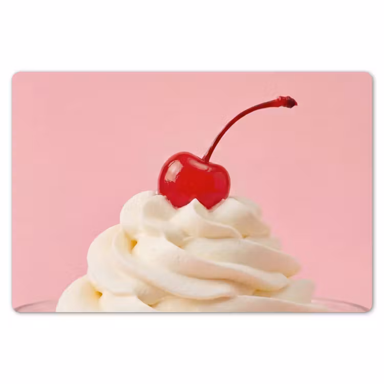 Placemat - 6 stuks - Kers - Slagroom - Roze — 7