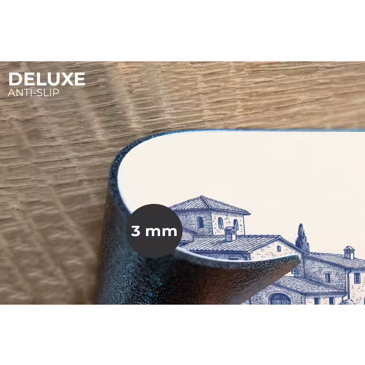 Placemat - 6 stuks - Rustiek - Landgoed - Blauw — 4
