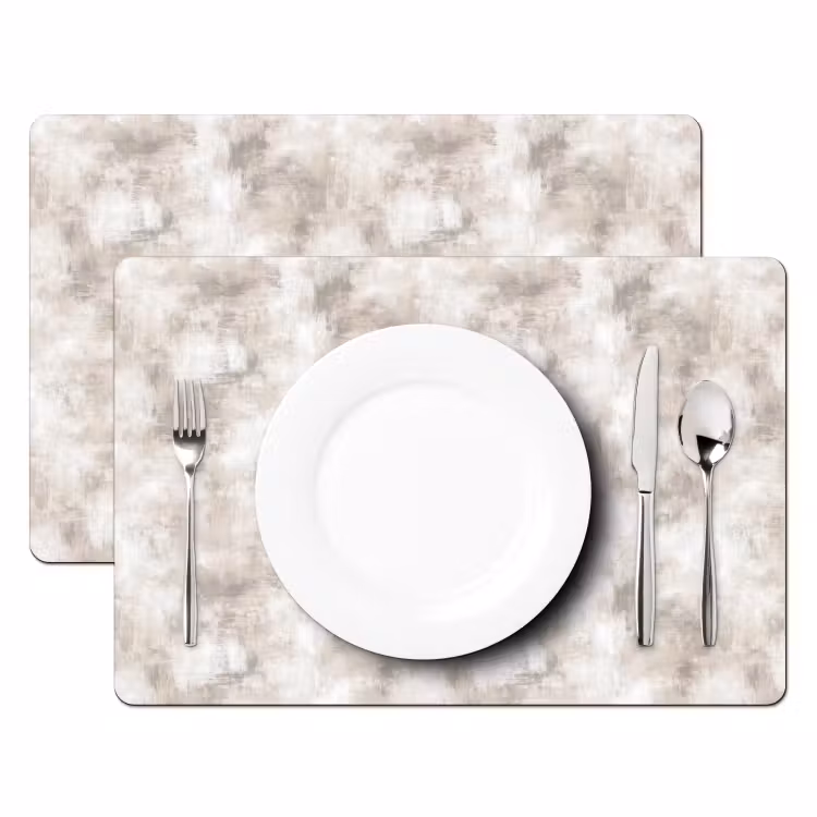 Placemat - 6 stuks - Organisch - Patroon - Gemêleerd — 2