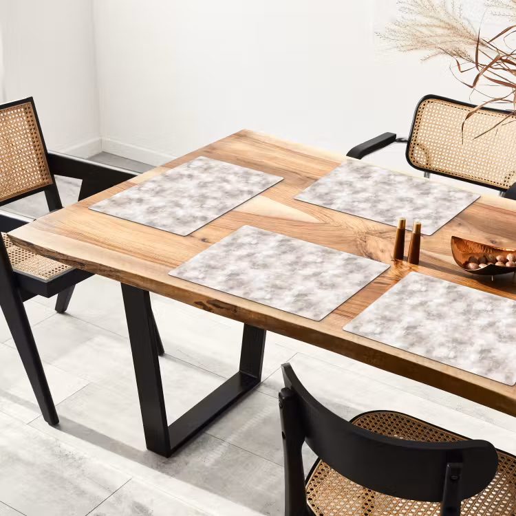 Placemat - 6 stuks - Organisch - Patroon - Gemêleerd — 5