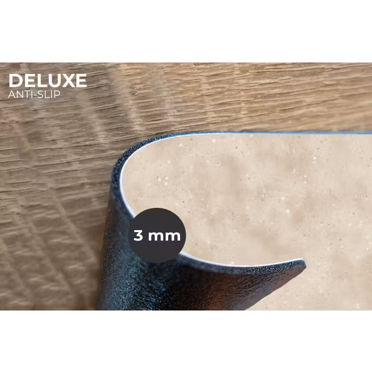 Placemat - 6 stuks - Structuur - Spikkels - Beige — 4