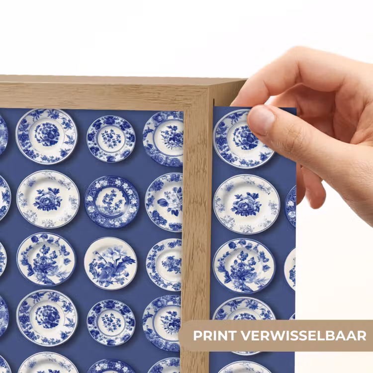 Lightbox - Wandlamp - Borden - Floraal - Blauw — 6