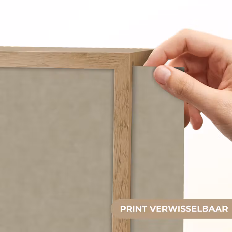 Lightbox - Wandlamp - Taupekleur - Gewolkt textuur - Natuurlijk — 6