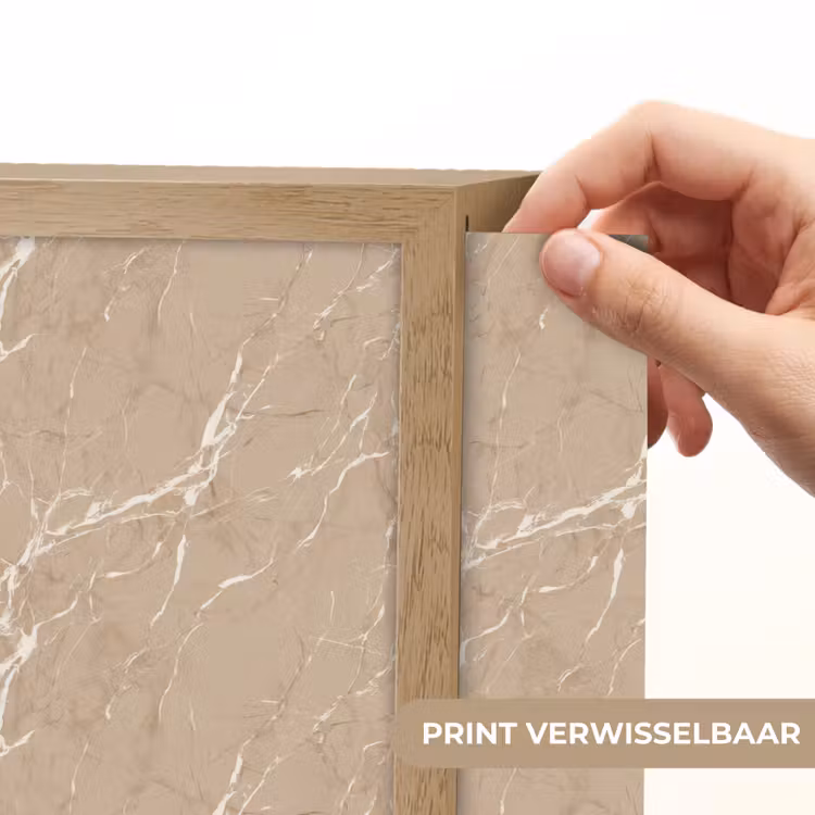 Lightbox - Wandlamp - Beige - Marmer - Organisch - Wit — 6